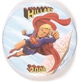 Hillary 2008 Supergirl Pin
