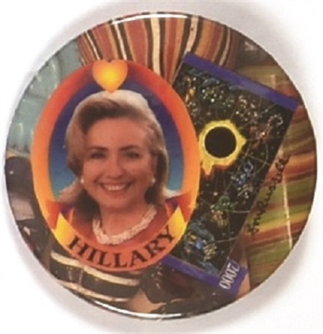 Scarce, Colorful Hillary Clinton Pin