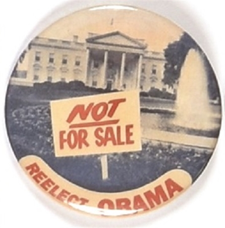 Obama White House Not for Sale