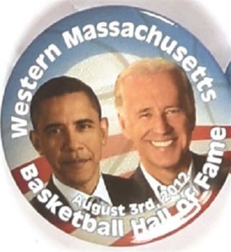 Obama, Biden Massachusetts Basketball Hall of Fame