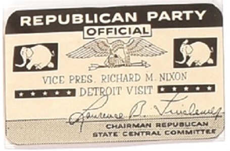 Nixon Detroit Visit Card