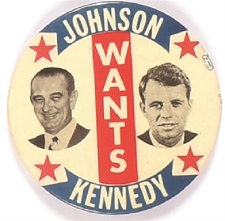 Johnson Wants Kennedy