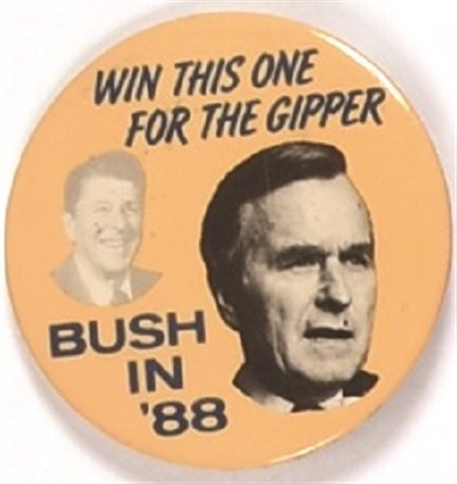 Bush Win this One for the Gipper