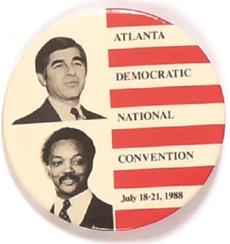 Dukakis, Jackson 1988 Convention