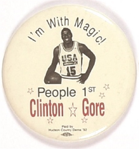 Clinton Im With Magic