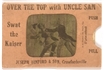 WW I Swat the Kaiser Uncle Sam Flasher Card