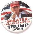 Trump Greater than Ever Before