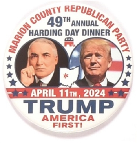 Trump, Harding Marion Ohio