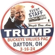 Trump Dayton, Ohio PAC Event Staff Pin