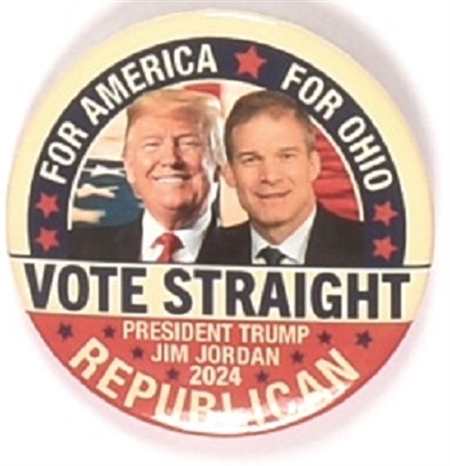 Trump, Jordan Ohio Coattail Celluloid