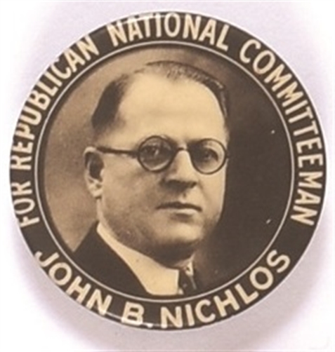 Nichlos of Oklahoma for National Committeeman