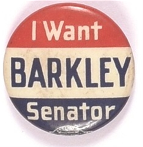 I Want Barkley Senator