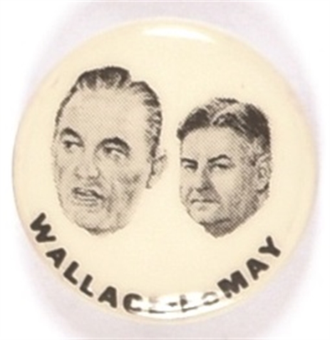 Wallace, LeMay Celluloid Jugate