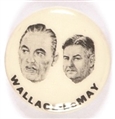 Wallace, LeMay Celluloid Jugate