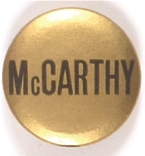 McCarthy Gold and Black Celluloid