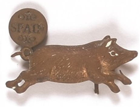 Spanish-American War Pig Stickpin