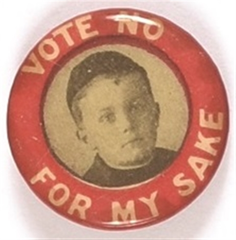 Vote No for My Sake Little Boy