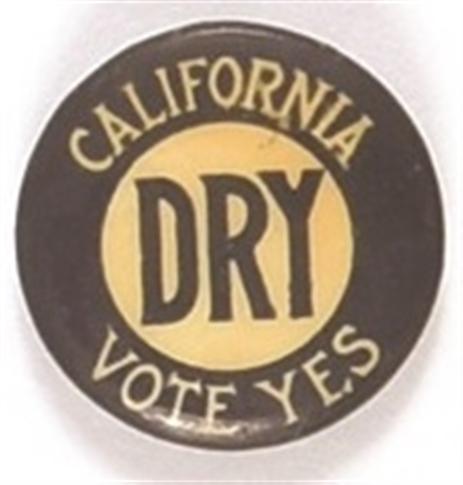 California Dry Vote Yes