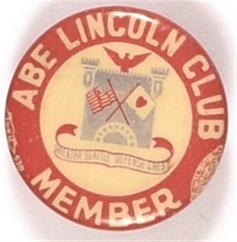 WW II Abe Lincoln Club Member