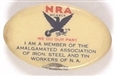 NRA Iron, Steel Workers Celluloid