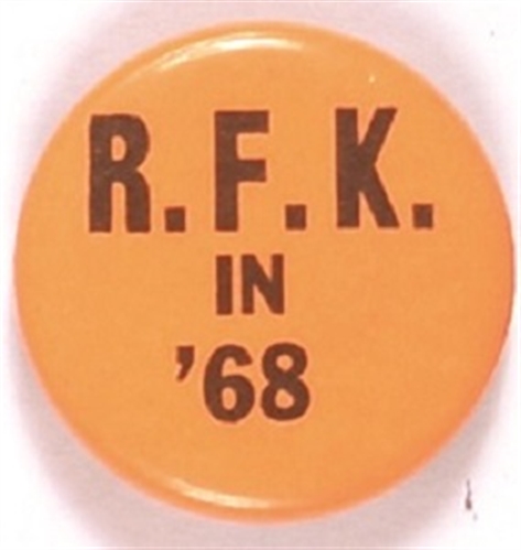 RFK in 86 Orange Celluloid