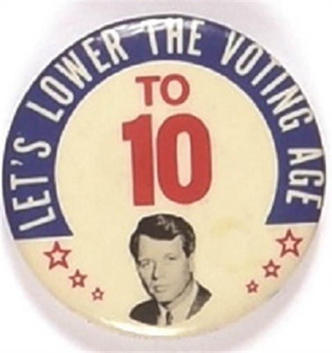 RFK Lets Lower the Voting Age to 10