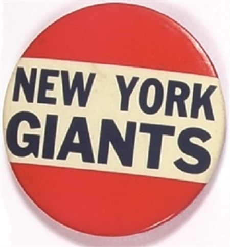 New York Giants Football Pin