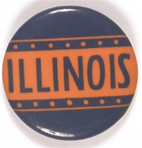 University Illinois Vintage Pin