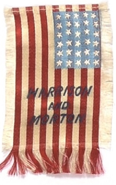 Harrison, Morton Flag Ribbon