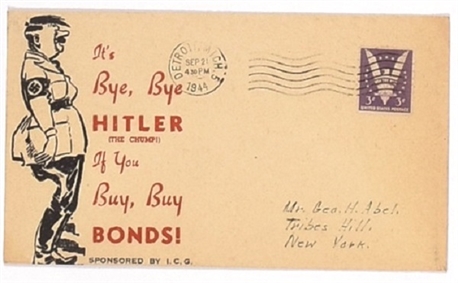 Bye, Bye Hitler War Bonds