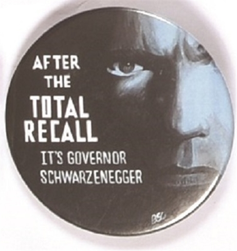 Schwarzenegger After the Total Recall