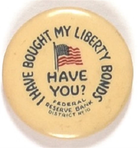 I Have Bought My Liberty Bonds