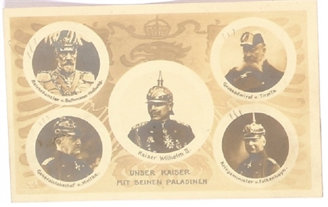 World War I Kaiser Postcard