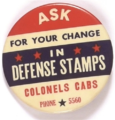 WW II Ask for Change in Defense Stamps