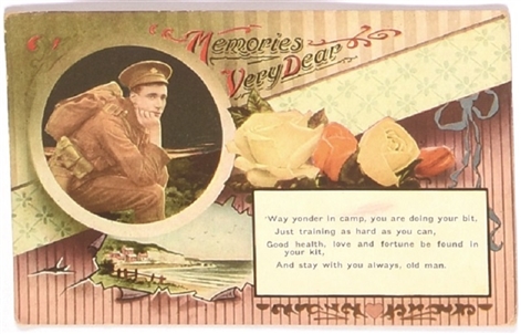 WW I Poetic Postcard