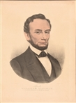 Abraham Lincoln Print by Currier and Ives