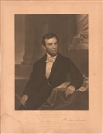 Marchant Lincoln Portrait Print