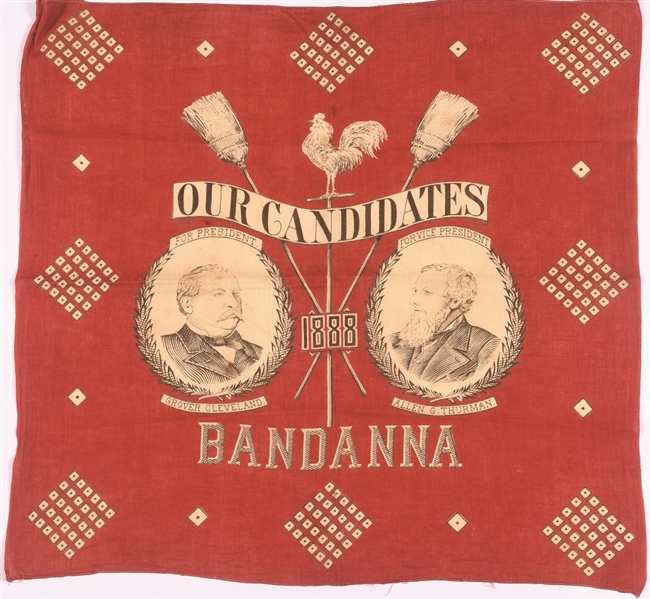 Cleveland, Thurman Rooster and Broom Bandanna