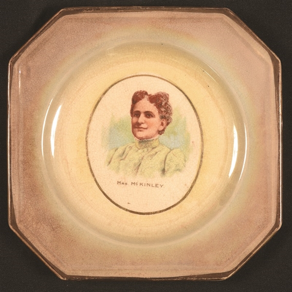 Ida McKinley Plate