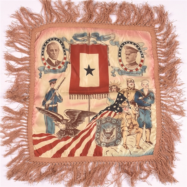 Wilson, Pershing WW I Textile