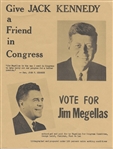Kennedy Wisconsin Coattail Handbill