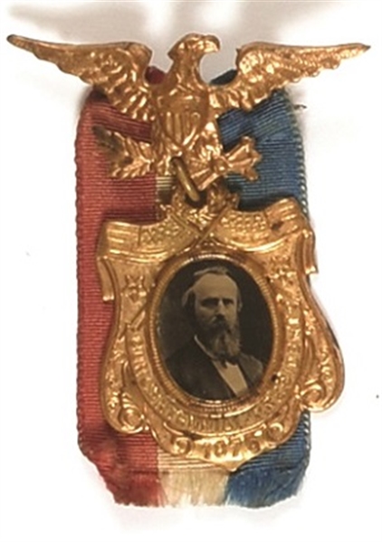 Rutherford B. Hayes Eagle and Shield Badge