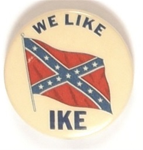 We Like Ike Confederate Battle Flag