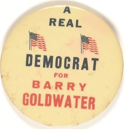 A Real Democrat for Barry Goldwater