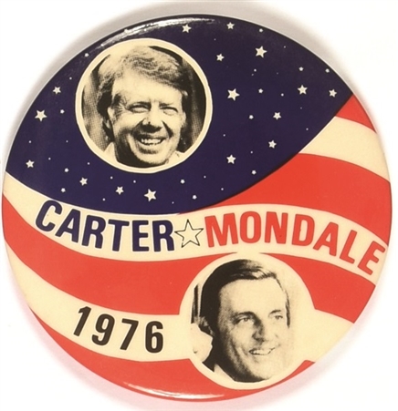 Carter, Mondale Universe Pin