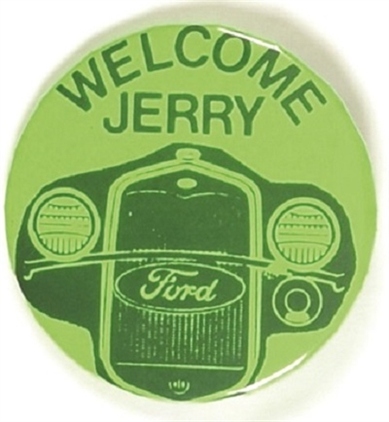 Welcome Jerry Ford