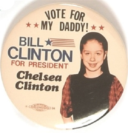 Chelsea Clinton Vote for My Daddy