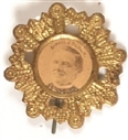 Tilden Scarce Brass Pinback