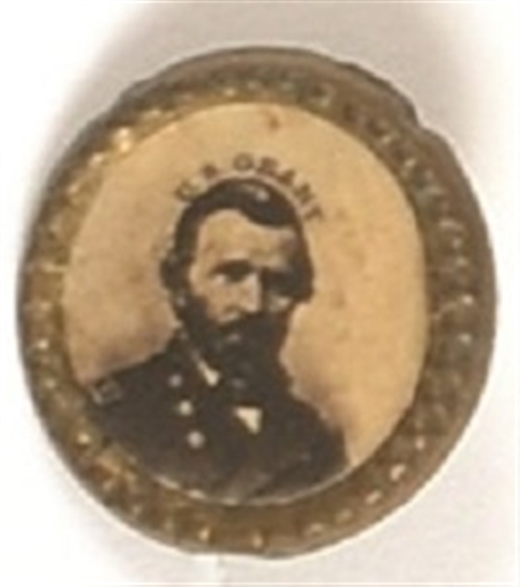 Grant in Uniform Pinback