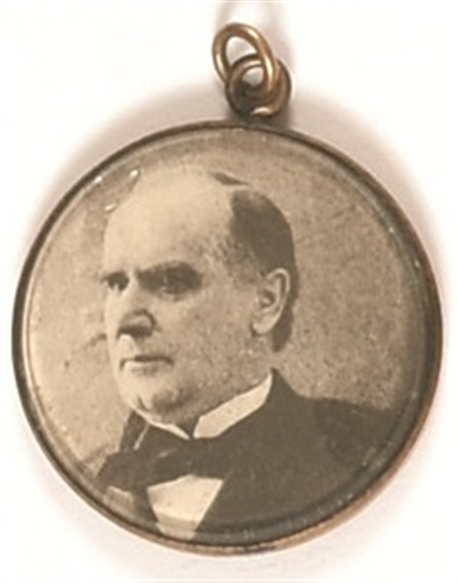 McKinley Brass and Glass Charm